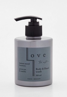 Гель для душа Love tea art Body and Hand wach Green tea & Vanilla/ Зеленый чай и Ваниль 300 мл