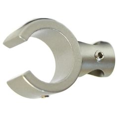 Держатель для штанги 3 см цвет матовая сталь Orbis