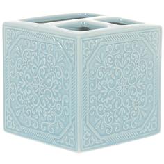 Стакан для зубных щёток настольный «Tiffany» керамика Swensa