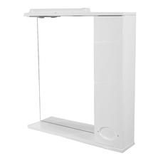 Шкаф зеркальный «Палермо» 71,4 см цвет белый Sensea