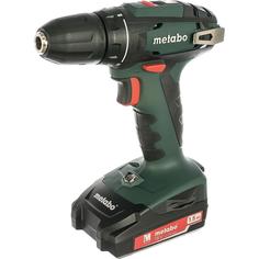 Дрель-шуруповерт аккумуляторная Metabo BS 18, 602207950, 18 В Li-ion 2х1.5 Ач