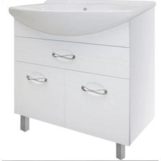 Тумба под раковину напольная «Палермо» 65 см цвет белый Sensea