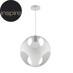 Светильник подвесной Inspire «Kochi», 1 лампа, 3 м², цвет белый