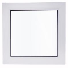 Окно ПВХ одностворчатое 65(62)x60 см глухое однокамерное Deceuninck