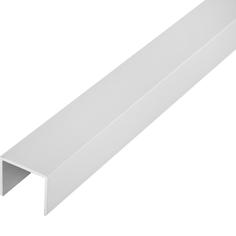 Швеллер алюминиевый 25х30х25х2 мм, 2 м, цвет серебро ПИЛОТ ПРО