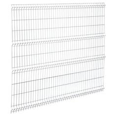 3D панель Light для забора 2.03х2.5 м оцинкованная сталь зеленый