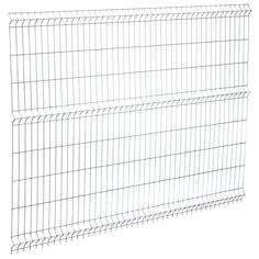 3D панель Light для забора 1.73х2.5 м оцинкованная сталь