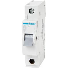 Автоматический выключатель Hager MY110 1P 10 А 4.5 кА C
