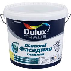 Краска для колеровки Dulux Фасадная Гладкая прозрачная база BC 4.5 л