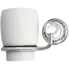 Стакан подвесной для зубных щёток «Bogema» латунь цвет хром Fixsen