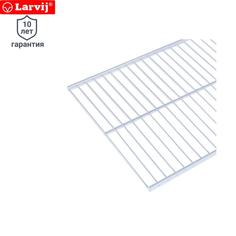 Полка сетчатая Larvij 603х306 мм цвет белый