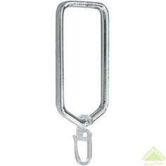 Кольцо для прямоугольного профиля с крючком 2.5 см цвет сатин Arttex