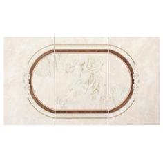 Панно настенное «Pietra» 69x40 см цвет коричневый