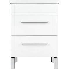 Тумба под раковину напольная Sensea «Аврора» 60 см цвет белый