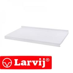 Полка металлическая Larvij 60х30 см нагрузка 40 кг цвет белый
