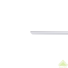 Бленда для шины 5х160 см алюминий цвет белый Orbis