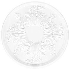 Розетка потолочная полиуретановая М74 D 40 см Decoflair