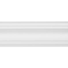 Плинтус потолочный экструдированный полистирол белый Inspire 07006А 5х5х200 см