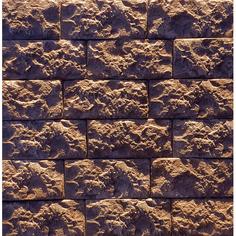 Камень искусственный Ramo Доломит шоколадно-коричневый 0.77 м²