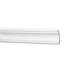 Плинтус потолочный экструдированный полистирол белый Inspire С06/30 3х3х200 см цвет белый