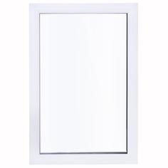 Окно ПВХ одностворчатое 90(87)х60 см глухое однокамерное Deceuninck