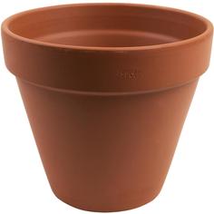 Горшок цветочный Deroma Стандарт ø23 h20.3 см v5 л глина терракотовый