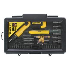 Отвёртка со сменными битами Stanley с храповым механизмом 40 предметов