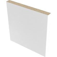 Добор Классика 2070х100x8 мм финиш-бумага ламинация цвет белый Verda