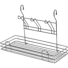 Держатель бокалов с полкой Delinia 39x17.5x26.5 см, хром