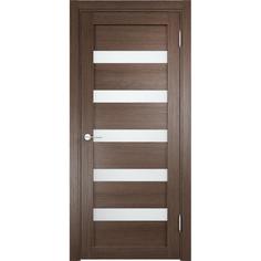 Дверь межкомнатная остеклённая Ницца 60x200 см ПВХ цвет дуб неаполь с фурнитурой Artens