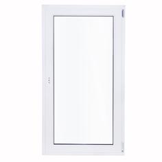 Окно ПВХ одностворчатое 144х87 см поворотно-откидное правое двухкамерное Deceuninck