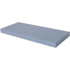 Полка мебельная прямая 600x235x38 мм, МДФ, цвет голубой Spaceo