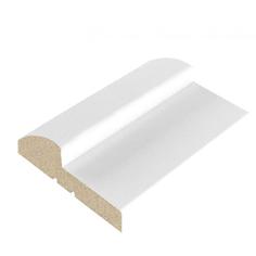 Дверная коробка Классика 2070х70х26 мм финиш-бумага ламинация цвет белый (комплект 2.5 шт.) Verda