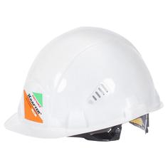 Каска защитная белая Krafter