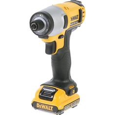 Шуруповерт аккумуляторный ударный DeWalt DCF815D2, 10.8 В Li-ion 2x2 Ач, 107 Нм