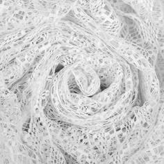 Тюль 1 п/м, жаккард, 200 см, цвет белый