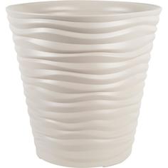 Кашпо Idea Дюна ø46 h45 см v50 л пластик кремовый