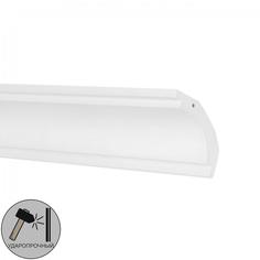 Плинтус потолочный полиуретан ударопрочный Decomaster DP16 белый 68х55х2000 мм