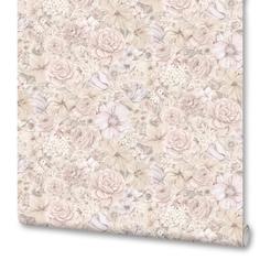 Обои флизелиновые Euro Decor Bagatelle бежевые 1.06 м 1110-00