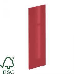Дверь для шкафа Delinia ID «Аша» 32.8x102.4 см, ЛДСП, цвет красный