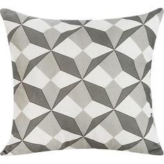 Подушка декоративная «Оптикал», 40х40 см, цвет серый Apolena