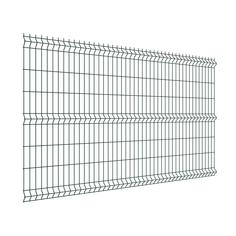 3D панель Profi для забора 1.53х2.5 м оцинкованная сталь зеленый