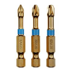 Набор бит Dexter Pro, PZ, 50 мм, 3 шт.