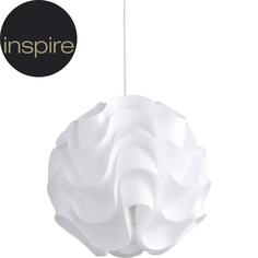 Светильник подвесной Sky, 1 лампа, 3 м², цвет белый Inspire