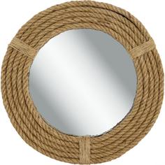 Зеркало в раме «Рустика» круг D41 см цвет коричневый ALL Wall