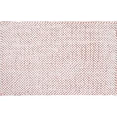 Коврик для ванной комнаты Lolly 50х80 см цвет белый/розовый Swensa