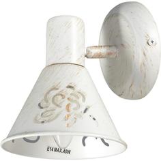 Спот Conto 1 лампа 2 м² цвет белый/патина Arte Lamp