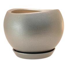 Горшок цветочный Gonchar Адель ø28 h24.5 см v15 л керамика медный Гончар