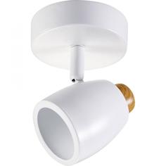 Спот поворотный Nordic 1 лампа 2.1 м² цвет белый Inspire