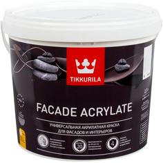 Краска фасадная Facade Acrylate 2.7 л цвет белый Tikkurila